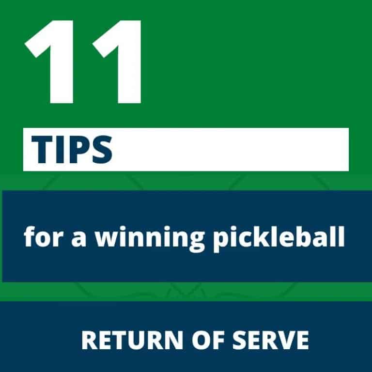 11 Tips for a Winning Pickleball Return of Serve