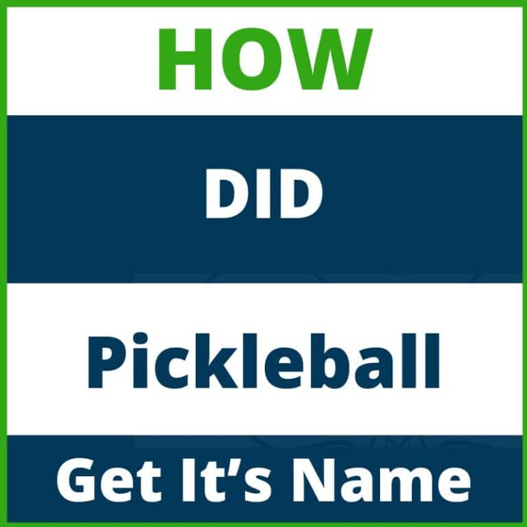 How Did Pickleball Get Its Name? And The History